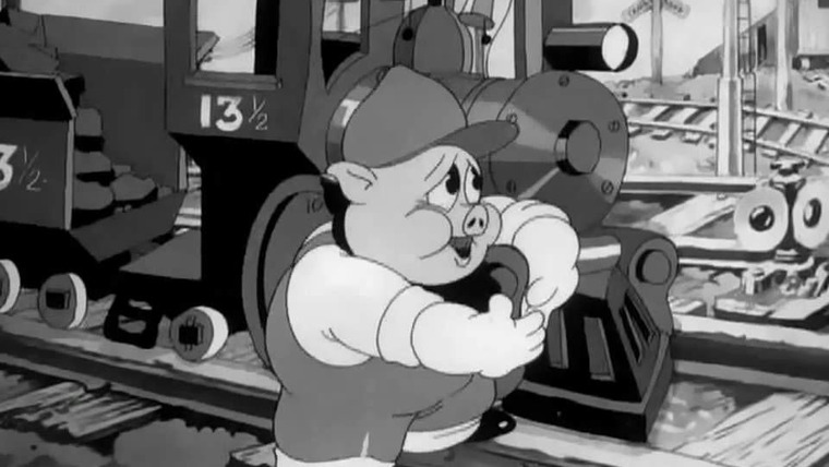 Looney Tunes — s1937e22 — LT172 Porky's Railroad