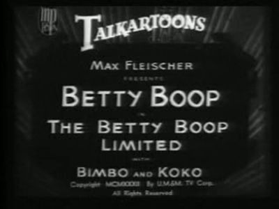 Бетти Буп — s1932e11 — The Betty Boop Limited