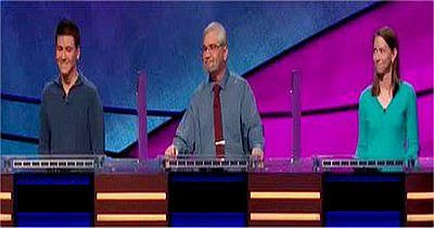Jeopardy! — s2019e106 — Michelle Paul Vs. Stephen Jackson Vs. Travis Gaylord, Show # 8086.