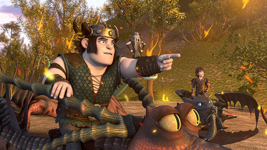 DreamWorks Dragons: Race to the Edge — s01e07 — Reign of Fireworms