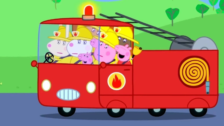 Peppa Pig — s03e13 — The Fire Engine