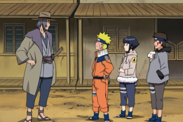 Naruto — s04e28 — Enemy or Ally?! Wilderness Bounty Hunting