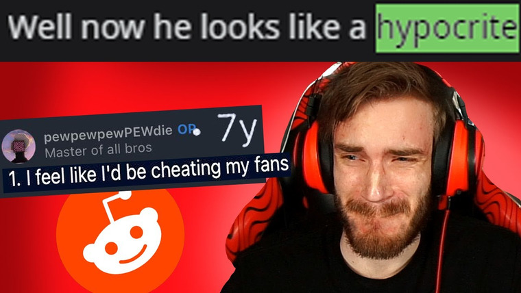 PewDiePie — s12e82 — Someone found my old Reddit posts… its bad — - LWIAY #00162