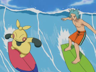 Pocket Monsters — s04e20 — Muro Gym! Enter Touki the Surfing Gym Leader!