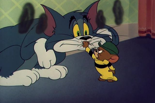 Tom & Jerry (Hanna-Barbera era) — s01e57 — Jerry's Cousin