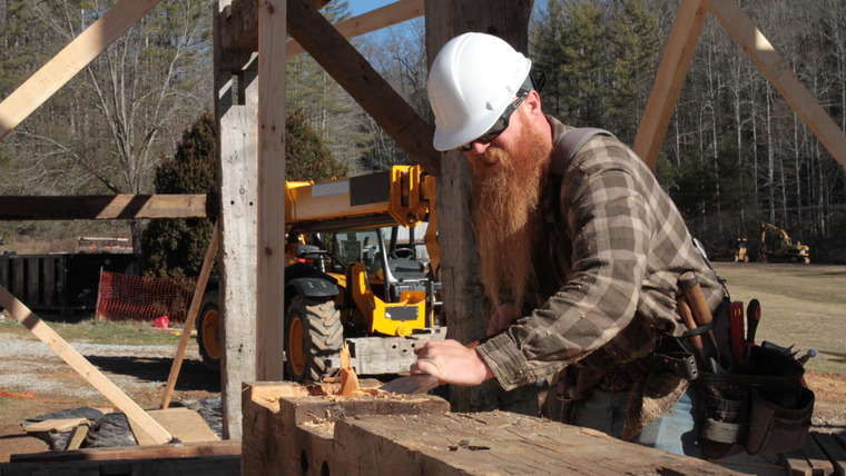 Barnwood Builders — s05e03 — High-End Timber Frame Kitchen in Brevard, NC