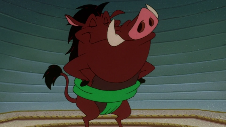 Timon & Pumbaa — s05e05 — So Sumo Me / Now Museum, Now You Don't