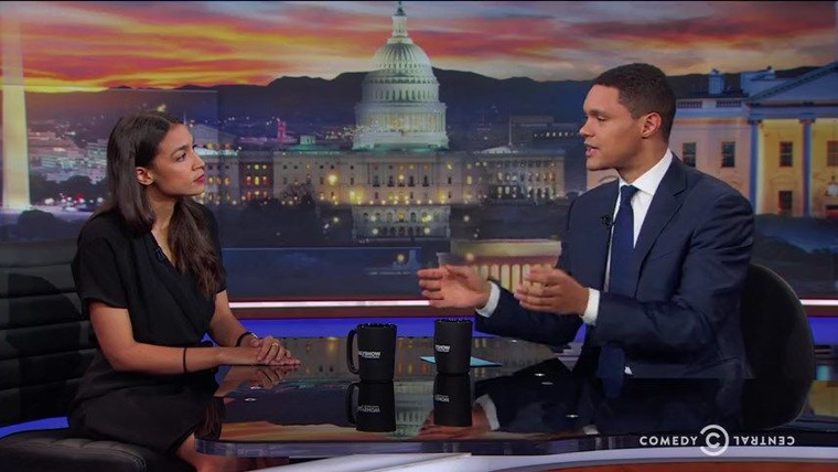 The Daily Show with Trevor Noah — s2018e96 — Alexandria Ocasio-Cortez