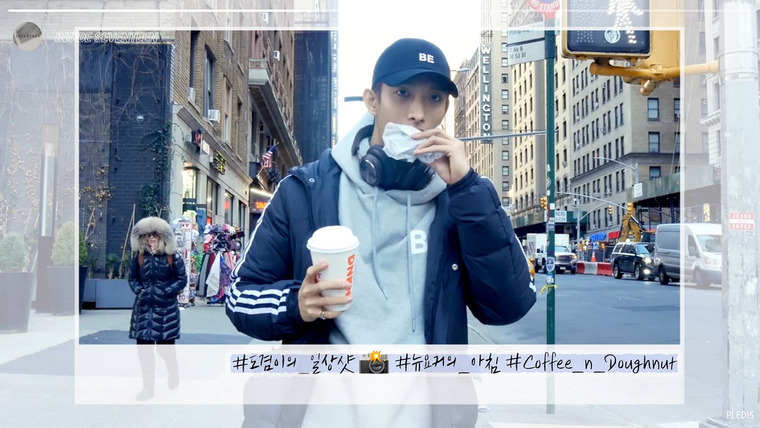 Inside Seventeen — s02e16 — 정한&도겸의 아침 산책 in NY (Jeonghan&DK's morning walk in NY)