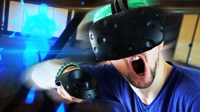 Jacksepticeye — s05e253 — MOST EXHAUSTING VR GAME! | Holopoint (HTC Vive Virtual Reality)