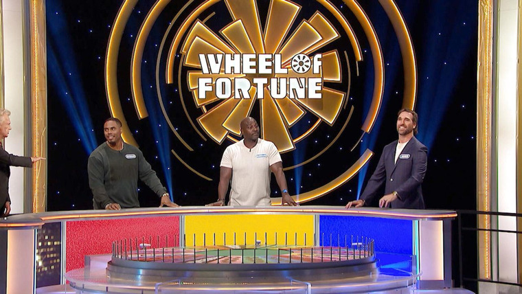 Celebrity Wheel of Fortune — s04e03 — Rashad Jennings, Marcellus Wiley and Jared Allen