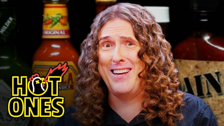 Hot Ones — s07e12 — "Weird Al" Yankovic Goes Beyond Insanity While Eating Spicy Wings