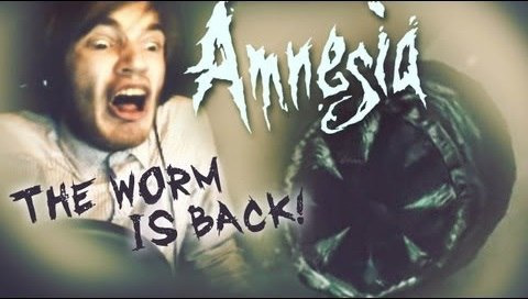 PewDiePie — s03e303 — PENUMBRA WORM IS BACK!!! - Amnesia: Custom Story - Part 4 - Tenebris Lake