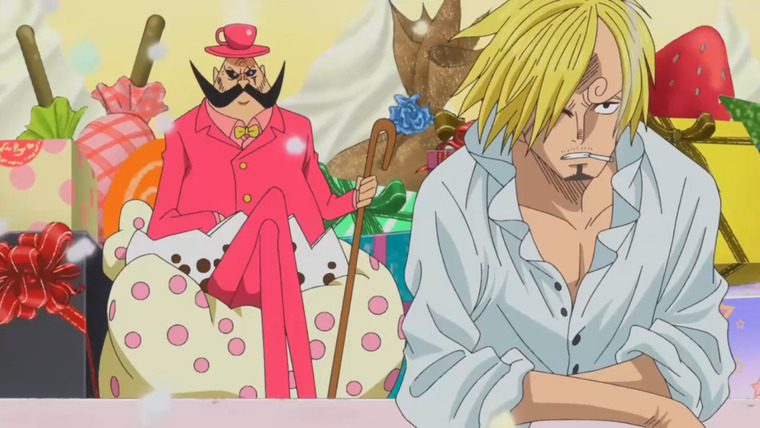 One Piece (JP) — s19e783 — (Whole Cake Island Arc) Sanji's Homecoming — Into Big Mom's Territory!
