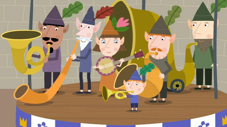 Ben & Holly's Little Kingdom — s01e29 — The Elf Band