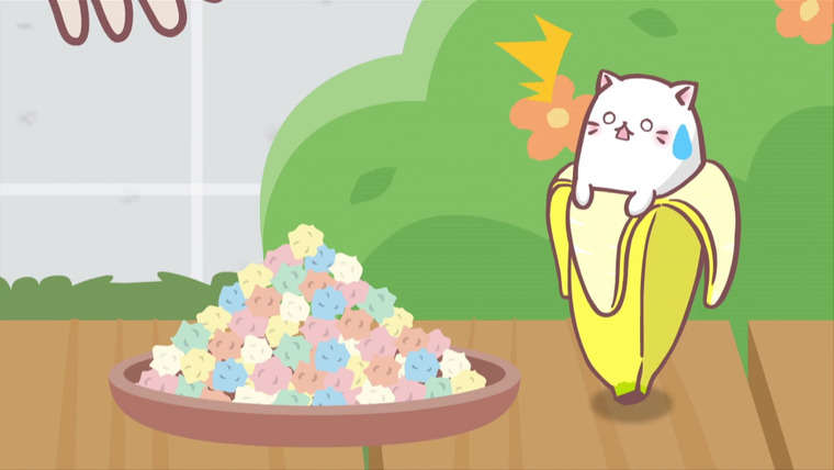 Бананя — s03e11 — The Great Warring States Battle, Nya!