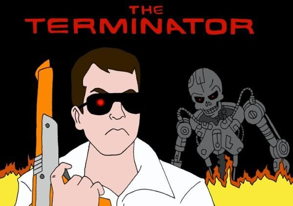 Злостный видеоигровой задрот — s04e06 — The Terminator