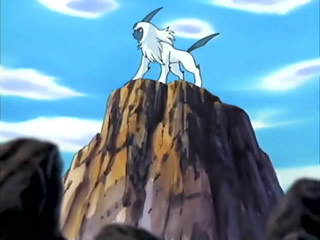 Pocket Monsters — s04e108 — Absol! Creeping Shadow of Disaster!!
