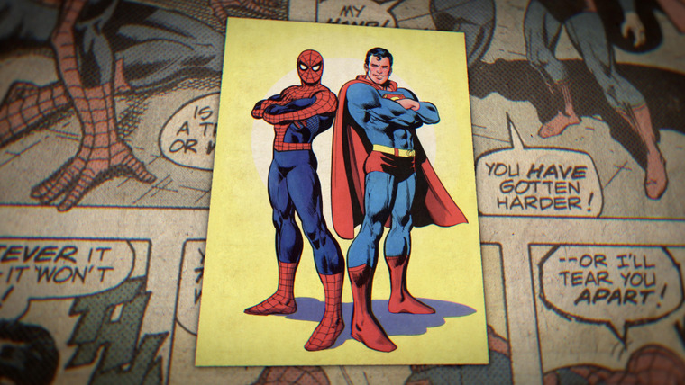 Slugfest — s01e05 — Superman vs. Spiderman