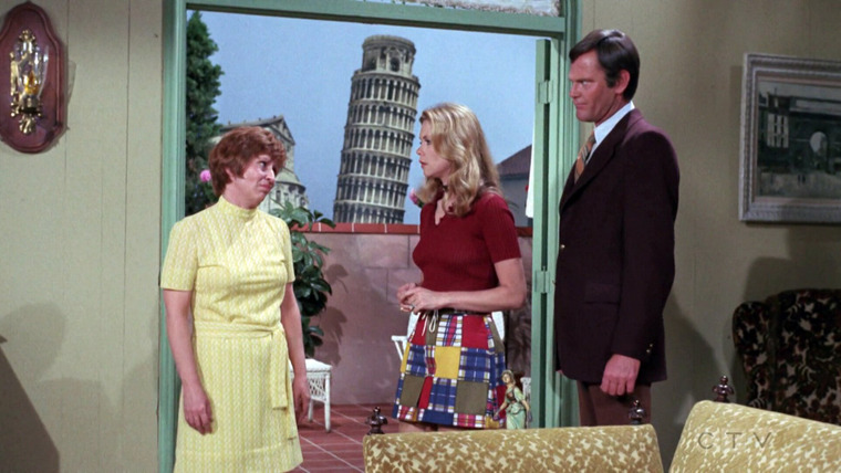 Моя жена меня приворожила — s08e04 — Samantha's Not-So-Leaning Tower of Pisa