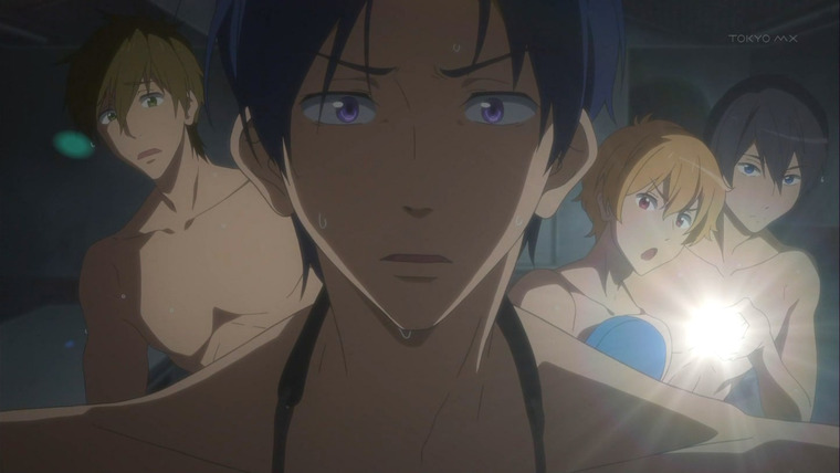 Free! — s01e06 — The Shock of Not Breathing!