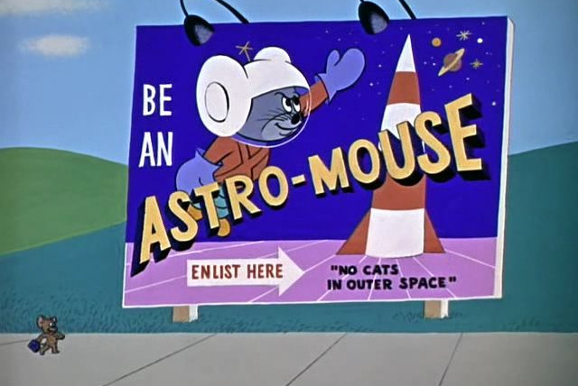 Tom & Jerry (Gene Deitch era) — s01e05 — Mouse into Space