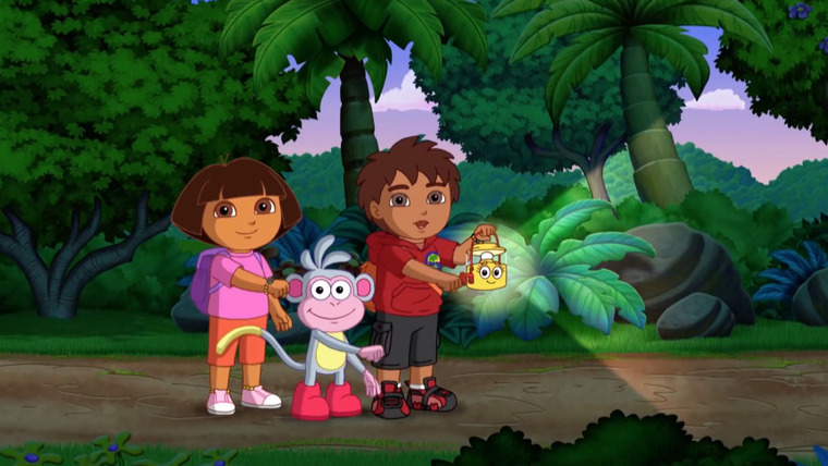Даша-путешественница — s08e16 — Dora's Night Light Adventure