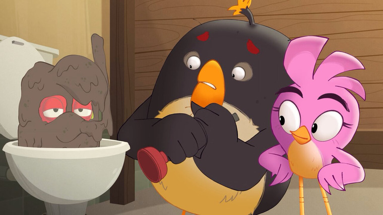 Angry Birds: летнее безумие — s02e13 — Prematurely Balding Eagle
