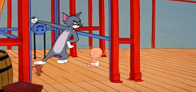 Tom & Jerry (Hanna-Barbera era) — s01e114 — Tot Watchers