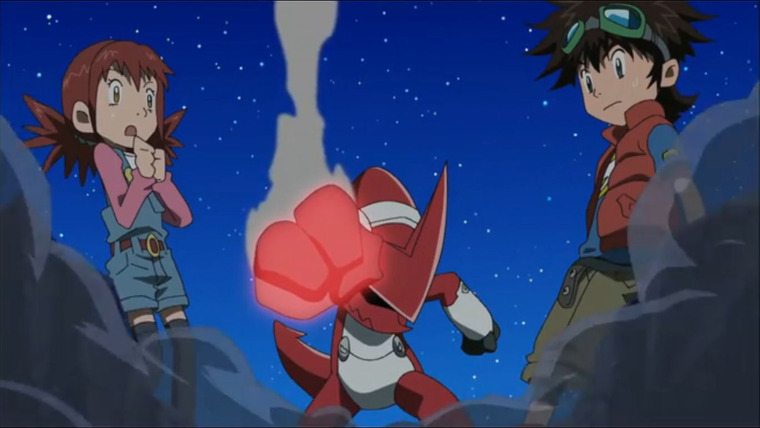 Digimon Fusion — s01e02 — He is Shoutmon, Hear Him Roar