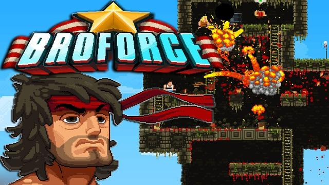 Jacksepticeye — s03e225 — MANLIEST GAME EVER! | Broforce