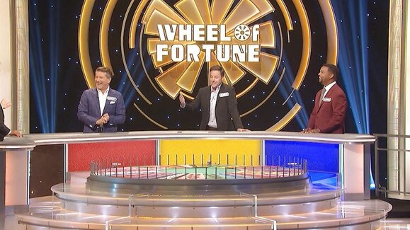 Celebrity Wheel of Fortune — s01e07 — Robert Herjavec, Chris Harrison, and Alfonso Riberio