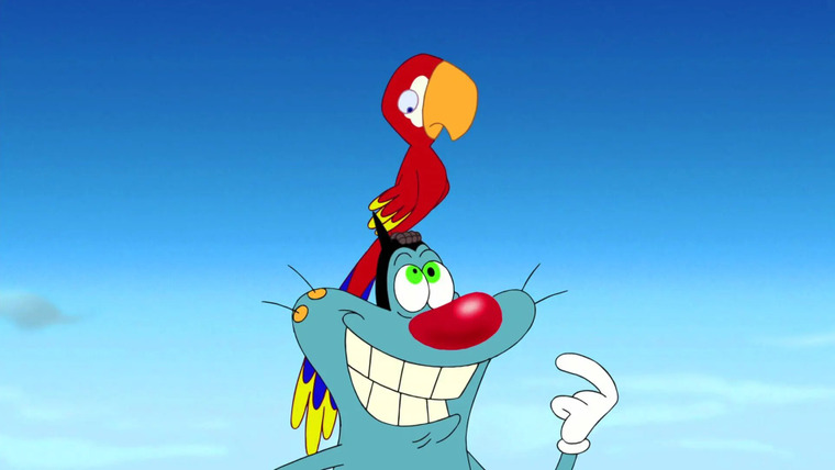 Огги и тараканы — s04e13 — Buddy Parrot
