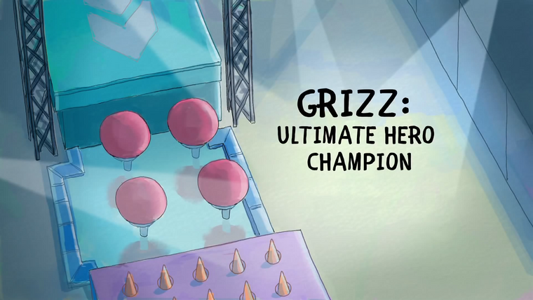 We Bare Bears — s02 special-3 — Grizz: Ultimate Hero Champion