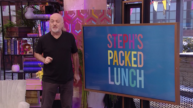 Steph's Packed Lunch — s2021e10 — Bill Bailey, Miquita Oliver, Alan Johnson, Russell Kane, AJ & Curtis Pritchard, Bez
