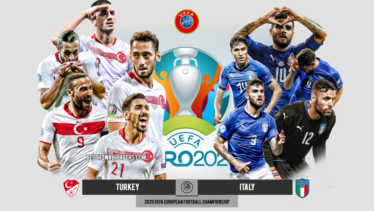 UEFA Euro 2020 — s01e01 — Группа A. 1-й тур: Турция — Италия