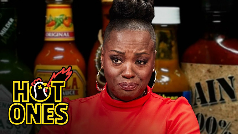 Hot Ones — s19e03 — Viola Davis Gives a Master Class While Eating Spicy Wings