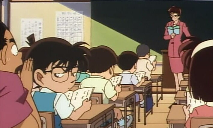 Детектив Конан — s1998e27 — The Seven Mysteries of Teitan Elementary School Case