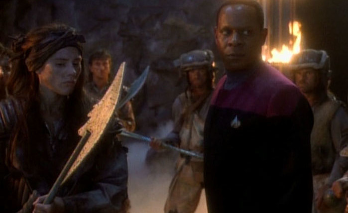 Star Trek: Deep Space Nine — s01e13 — Battle Lines