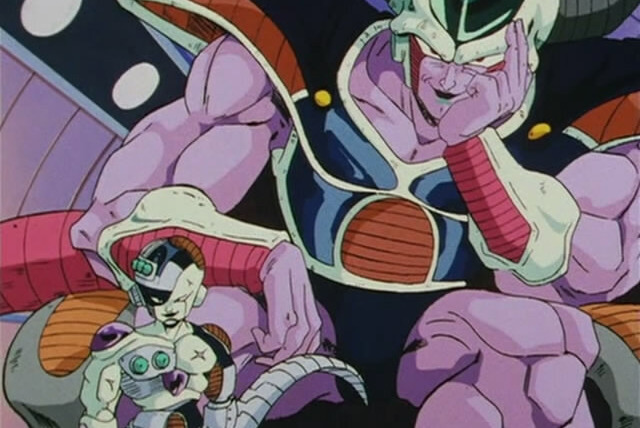 Драконий жемчуг Кай — s01e55 — That's Earth Papa… The Counterattack of Freeza Father and Son