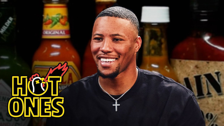 Горячие — s26e11 — Saquon Barkley Hurdles Over Spicy Wings