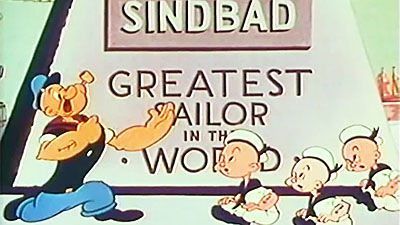Морячок Папай — s1952e08 — Big Bad Sindbad