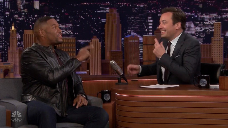 Ночное шоу с Джимми Фэллоном — s2020e16 — Michael Strahan, Matt Bomer, Nick Thune