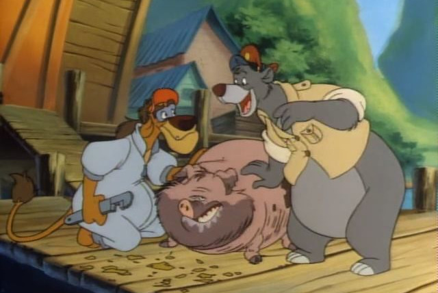 TaleSpin — s01e25 — The Bigger They Are, the Louder They Oink