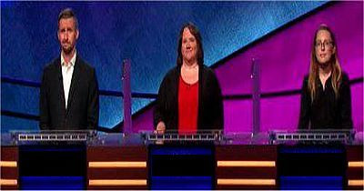 Jeopardy! — s2019e169 — Sarah Jett Rayburn Vs. Kevin Curran Vs. Jesse Laymon, Show # 8149.