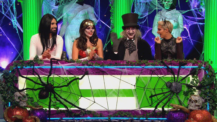 Celebrity Juice — s18e07 — Halloween Special: Rylan Clark-Neal, Wayne Bridge, Frankie Bridge, Joey Essex, Gino D'Acampo