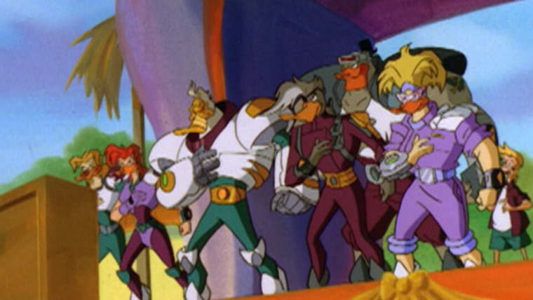 Могучие утята — s01e18 — Buzz Blitzman- Mighty Duck!