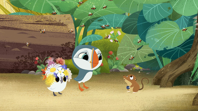 Puffin Rock — s03e19 — Buzzy Bees