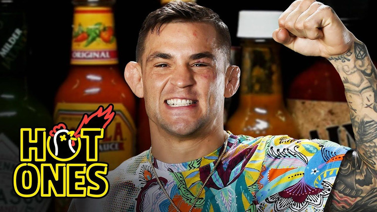 Hot Ones — s14e02 — Dustin Poirier Is Paid in Full While Eating Spicy Wings