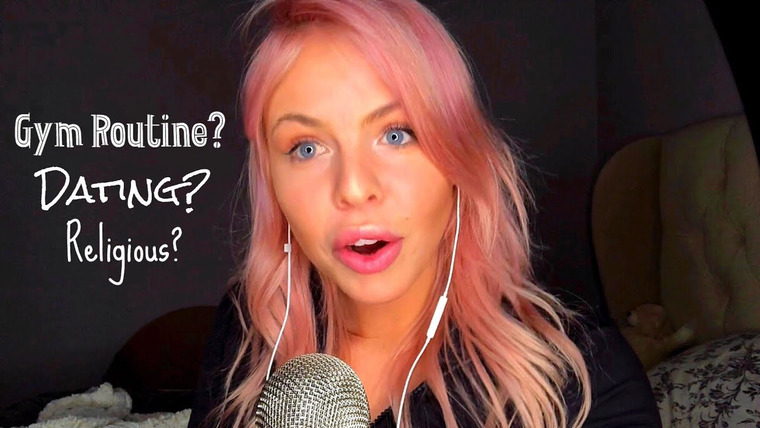 HunniBee ASMR — s02e10 — ASMR Q&A ~ Do my friends know about my channel? Am I single? What do lip injections feel like?